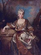 Nicolas de Largilliere Jeanne-Henriette de Fourcy, Marquise de Puysegur Sweden oil painting artist